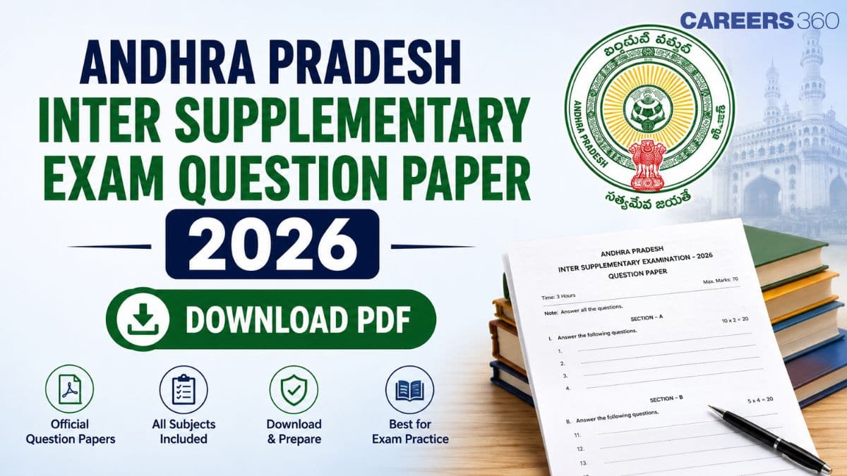 AP Inter Supplementary Question Paper 2026 PDF for 1st & 2nd Year, Download Subject-wise Papers
